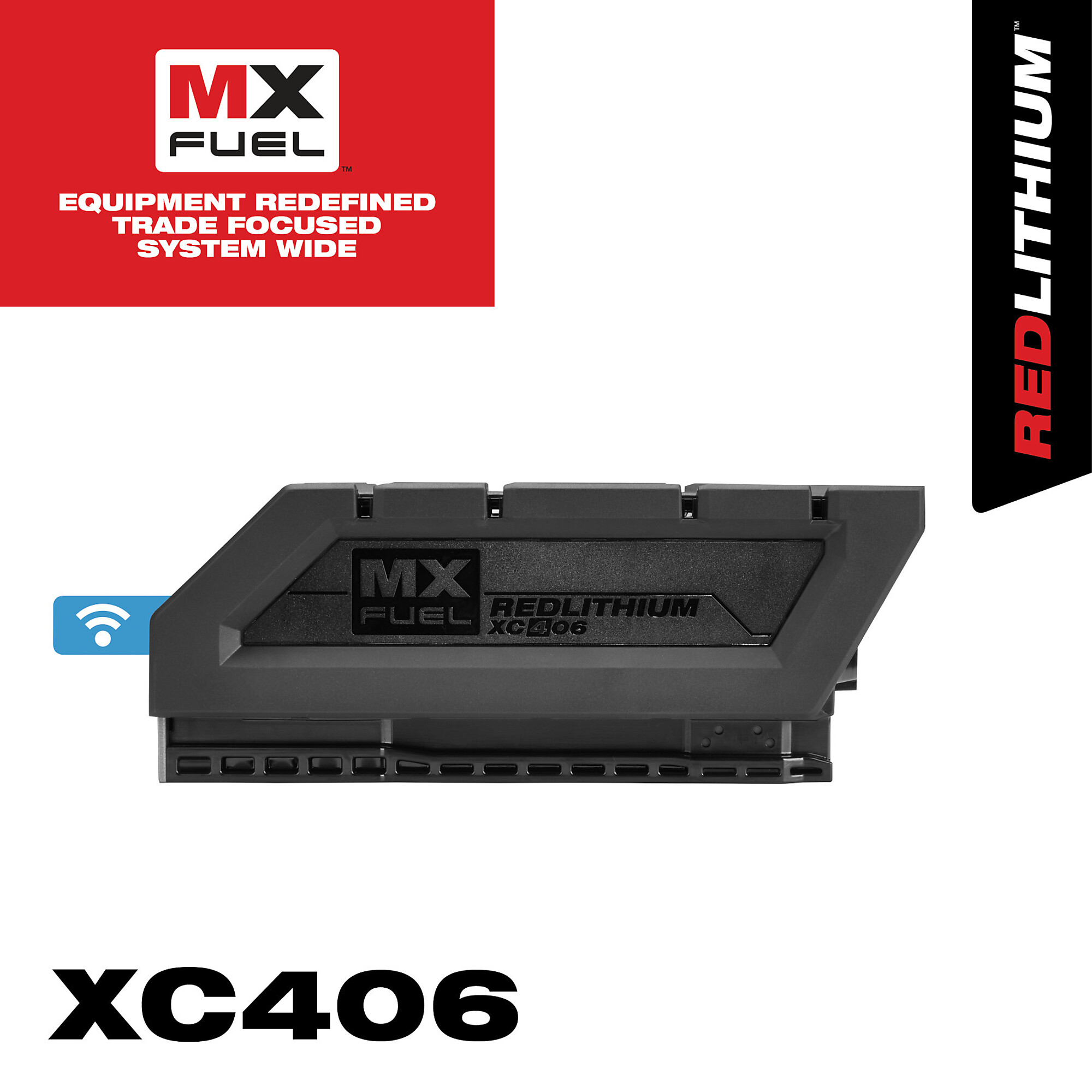 Milwaukee MX FUEL REDLITHIUM XC406 Battery Pack, Model# MXFXC406